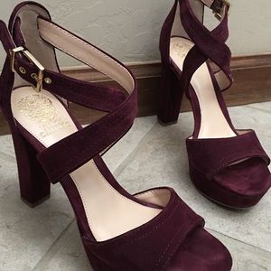 Vince Camuto Suede Heels
